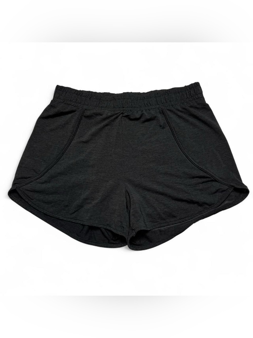 Blevon H Black Athletic Lounge Shorts Womens Size Small Mid Rise